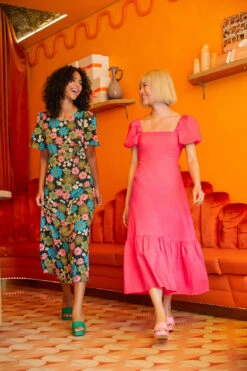 Pattie Floral Maxi Dress – 70s Bold Bloom Short Sleeve Viscose 19 Pattie Floral Maxi Dress – 70s Bold Bloom Short Sleeve Viscose -ModCloth PGFV032105 016 6