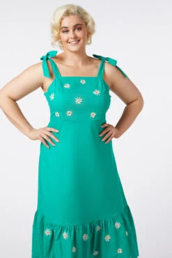 Pattie Embroidered Midi Dress -ModCloth PGFV155105 016 8