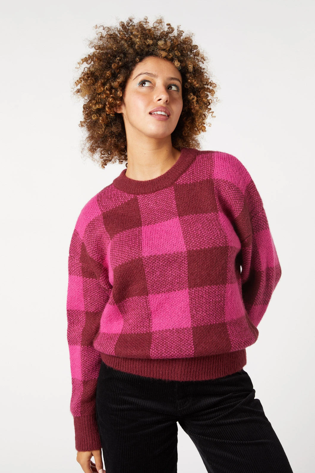 Ivy Check Jumper 3 Ivy Check Jumper