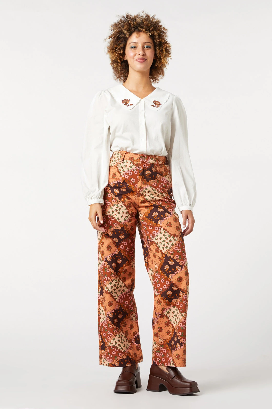 Patchwork Flower Jean 3 Patchwork Flower Jean