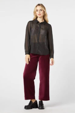 Pearl Glitter Blouse -ModCloth PGFV502 001 2