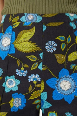 Carmen Pant – Boho Floral High-Waisted Straight Leg Linen Blend Trousers 11 Carmen Pant – Boho Floral High-Waisted Straight Leg Linen Blend Trousers -ModCloth PGFW221 001 005