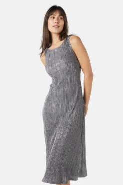 Princess Highway Paris Glitter Dress in Rose - Metallic Crinkle Midi Dress 24 Princess Highway Paris Glitter Dress in Rose - Metallic Crinkle Midi Dress -ModCloth PGFW274 044 002