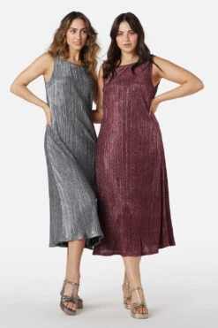 Princess Highway Paris Glitter Dress in Rose - Metallic Crinkle Midi Dress 31 Princess Highway Paris Glitter Dress in Rose - Metallic Crinkle Midi Dress -ModCloth PGFW274 044 5