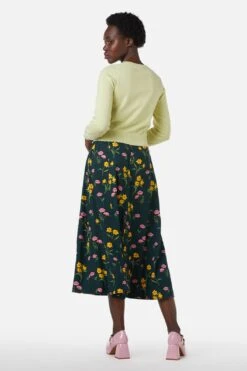 Poppy & Daffodil Floral Embroidered Cardigan – Scalloped Edge Cotton Knit 10 Poppy & Daffodil Floral Embroidered Cardigan – Scalloped Edge Cotton Knit -ModCloth PGFX112 257 4