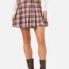 Jeannie Check Mini Skirt 2 Jeannie Check Mini Skirt -ModCloth PGFX292 087 2