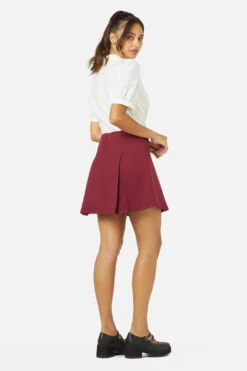 Emma Black Box Pleated High Waisted Mini Skirt -ModCloth PGFX333 012 4