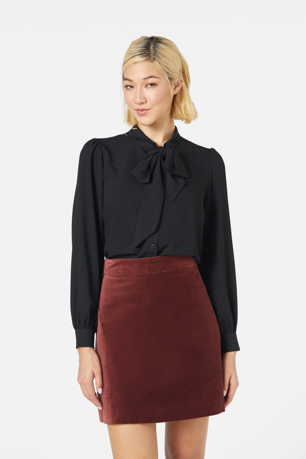 Princess Highway Sunday Blouse - Vintage Pussy Bow Puff Sleeve Top 3 Princess Highway Sunday Blouse - Vintage Pussy Bow Puff Sleeve Top