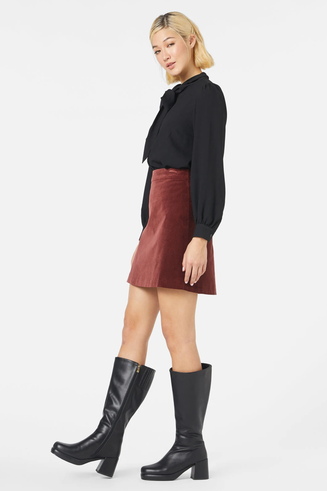 Princess Highway Sunday Blouse - Vintage Pussy Bow Puff Sleeve Top 5 Princess Highway Sunday Blouse - Vintage Pussy Bow Puff Sleeve Top - Image 3