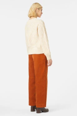 Princess Highway Green Two-Tone Quinn – Diamond Knit Raglan Mock Neck Sweater -ModCloth PGFX497 020 4