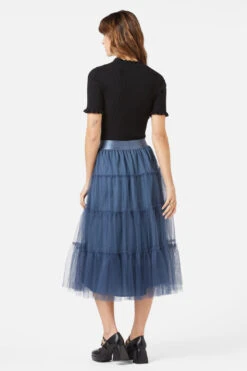 Princess Highway Rose Pink Vera Tulle Skirt – Tiered Midi Ballet-Core Skirt -ModCloth PGFY094 224 4
