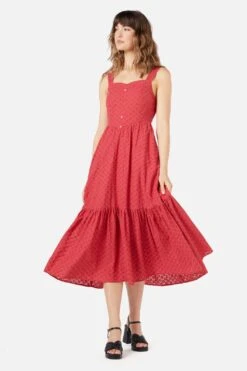 Princess Highway Rose Broderie Anglaise Prairie Midi Dress – Sweetheart Neckline Corset Style 11 Princess Highway Rose Broderie Anglaise Prairie Midi Dress – Sweetheart Neckline Corset Style -ModCloth PGFY232 130 13