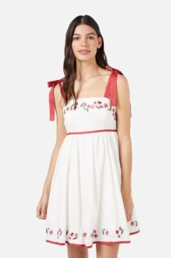 Poppy Emb Dress