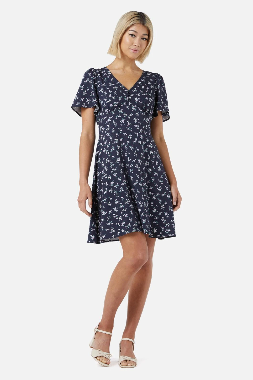 Lila Ditsy Mini Dress 5 Lila Ditsy Mini Dress - Image 3