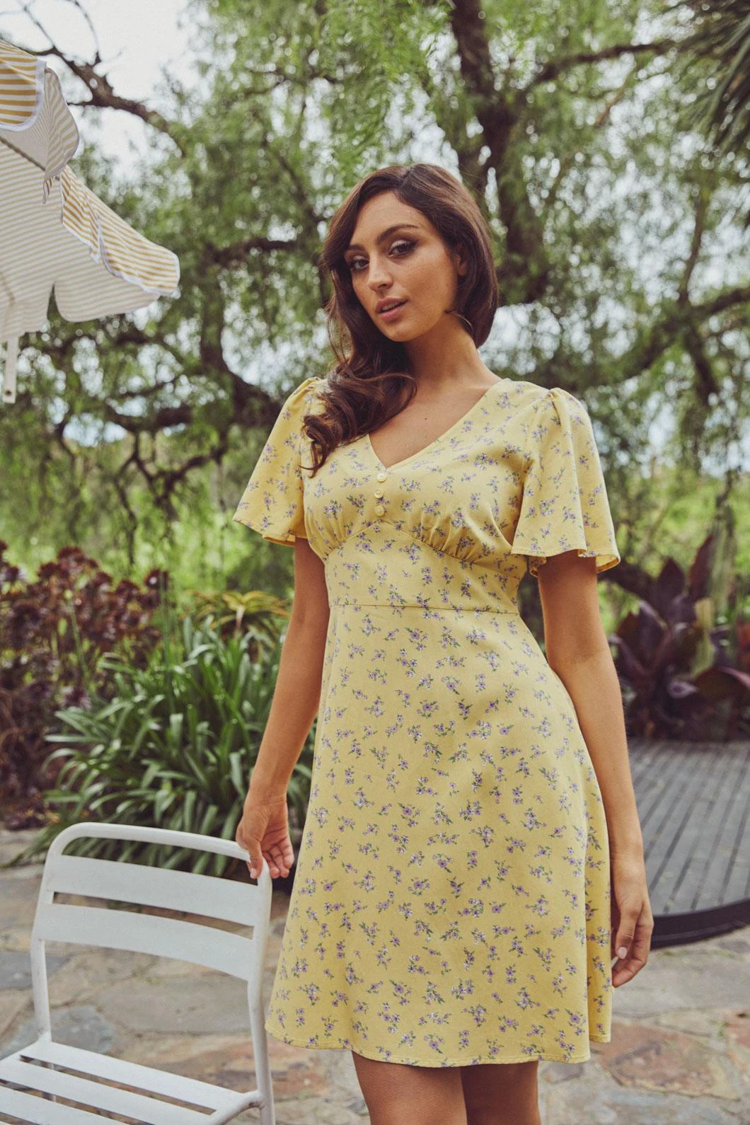 Lila Ditsy Mini Dress 14 Lila Ditsy Mini Dress - Image 12