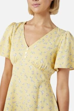 Lila Ditsy Mini Dress 23 Lila Ditsy Mini Dress -ModCloth PGFY483 008 5