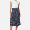Lila Ditsy Midi Skirt 1 Lila Ditsy Midi Skirt -ModCloth PGFY486 006 1