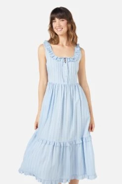 Princess Highway Dallas Corset Dress in Wine – Cottage-Core Lace-Up Cotton Midi Dress 20 Princess Highway Dallas Corset Dress in Wine – Cottage-Core Lace-Up Cotton Midi Dress -ModCloth PGFY518 003 11