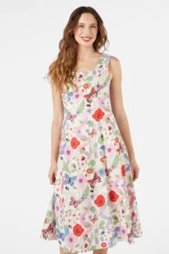 Luna Snake Midi Dress