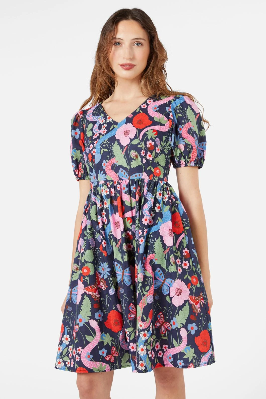 Luna Snake Print Sleeveless Midi Dress – Sophisticated Animal Pattern Cocktail Dress 3 Luna Snake Print Sleeveless Midi Dress – Sophisticated Animal Pattern Cocktail Dress