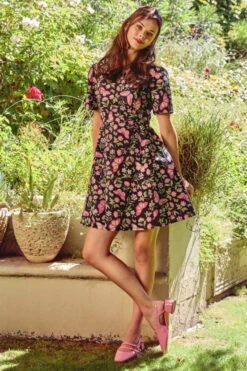 Yvette Butterfly Mini Dress