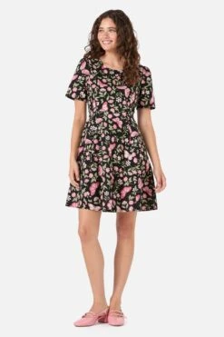 Yvette Butterfly Mini Dress -ModCloth PGFZ026 007 11