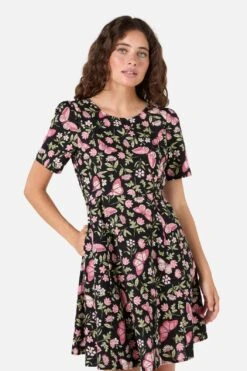 Yvette Butterfly Mini Dress -ModCloth PGFZ026 007 12