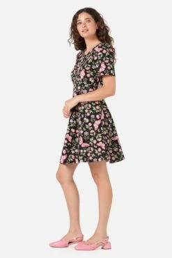 Yvette Butterfly Mini Dress -ModCloth PGFZ026 007 13