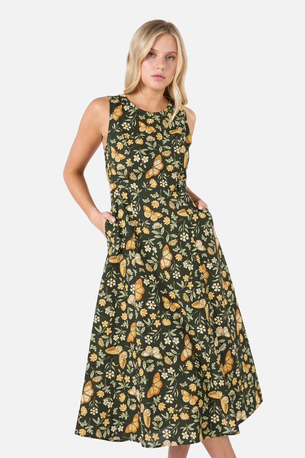Yvette Butterfly Midi Dress 7 Yvette Butterfly Midi Dress - Image 5