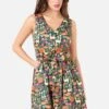Llama V Neck Sleeveless Dress -ModCloth PGFZ113 016 12