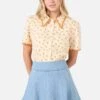 Holly Short Sleeve Blouse -ModCloth PGFZ126 020 20