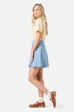 Princess Highway Holly Cream Ditsy Floral Short Sleeve Blouse – Retro Rick Rack Trim Organic Cotton Top 17 Princess Highway Holly Cream Ditsy Floral Short Sleeve Blouse – Retro Rick Rack Trim Organic Cotton Top -ModCloth PGFZ126 020 23