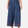 Meadow Embroidered Culotte 1 Meadow Embroidered Culotte -ModCloth PGFZ158 420 20