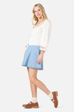 Flower Child Embroidered Top -ModCloth PGFZ168 020 22