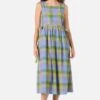 Maxine Check Midi Dress -ModCloth PGFZ175 031 20