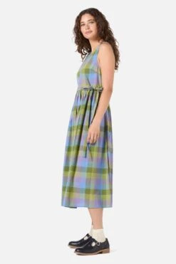 Princess Highway Maxine Olive & Lilac Check Midi Dress – Sleeveless Cotton Gingham Style 9 Princess Highway Maxine Olive & Lilac Check Midi Dress – Sleeveless Cotton Gingham Style -ModCloth PGFZ175 031 22