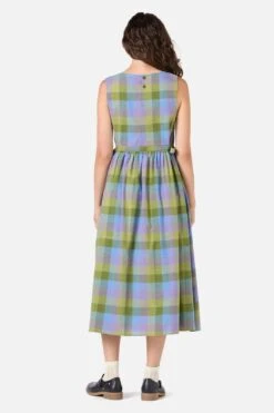 Princess Highway Maxine Olive & Lilac Check Midi Dress – Sleeveless Cotton Gingham Style 10 Princess Highway Maxine Olive & Lilac Check Midi Dress – Sleeveless Cotton Gingham Style -ModCloth PGFZ175 031 23