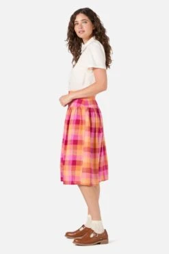 Maxine Check Midi Skirt 9 Maxine Check Midi Skirt -ModCloth PGFZ178 130 22