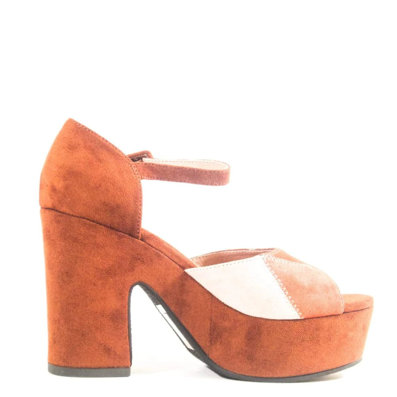 Quilted Patchwork Platform Heels 9 Quilted Patchwork Platform Heels - Image 7