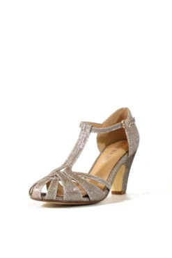 Sergi T-Strap Heels -ModCloth SERGI GOLDGLITTER 1 1e0f5d89 600a 4f59 b233 12f874f5687f