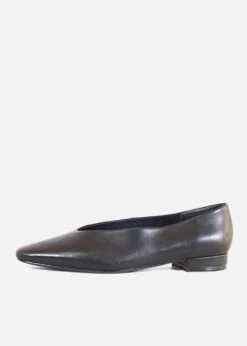 Chelsea Crew Slick Leather Ballet Flats – Elegant Low Heel Slip-On Shoes -ModCloth SLICK BLACK 2 c23bfb41 a6e9 4ab4 8953 1e02f47e12b1