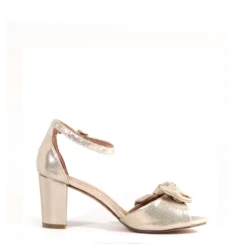 Chelsea Crew Suzy Bow Detail Shimmer Suede Heels – Knotted Open Toe 2.5 Inch Sandals 17 Chelsea Crew Suzy Bow Detail Shimmer Suede Heels – Knotted Open Toe 2.5 Inch Sandals -ModCloth Suzygold2