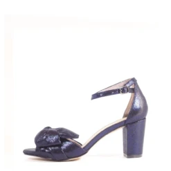 Chelsea Crew Suzy Bow Detail Shimmer Suede Heels – Knotted Open Toe 2.5 Inch Sandals 15 Chelsea Crew Suzy Bow Detail Shimmer Suede Heels – Knotted Open Toe 2.5 Inch Sandals -ModCloth Suzynavy3