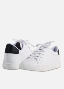 U-Turn Tennis Sneakers -ModCloth UTURN WHITEBLACK 2 1ae780ec 5cbe 466a 920a f25a021f08ed