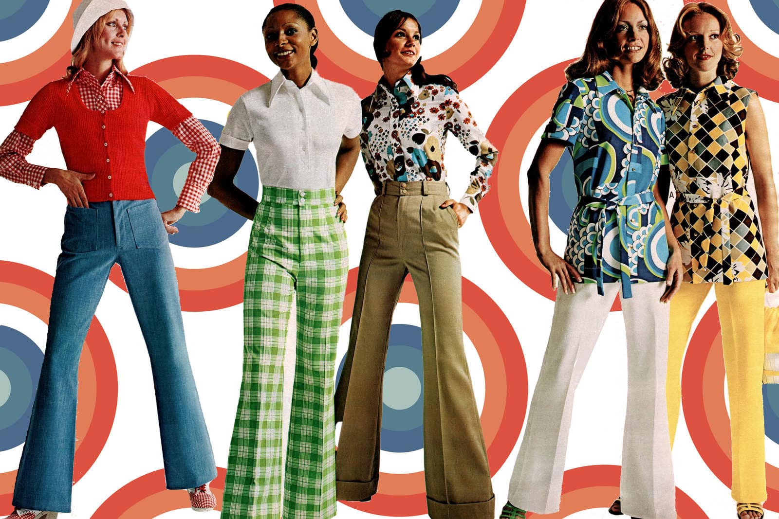 ModCloth -ModCloth Womens 70s pants styles