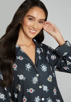 Easy Mornings Long Sleeve Sleep Shirt -ModCloth dd9f5bb228d7770d8963b24d05c2e07a