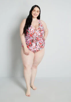 ModCloth Red Tropical Floral One-Piece – Plunging V-Neck Faux Wrap Plus Size Swimsuit 8 ModCloth Red Tropical Floral One-Piece – Plunging V-Neck Faux Wrap Plus Size Swimsuit -ModCloth e208157342aaf749cd1fdc21a997dc6b e3f87848 d642 44c5 a590 8c04e76e3b0c