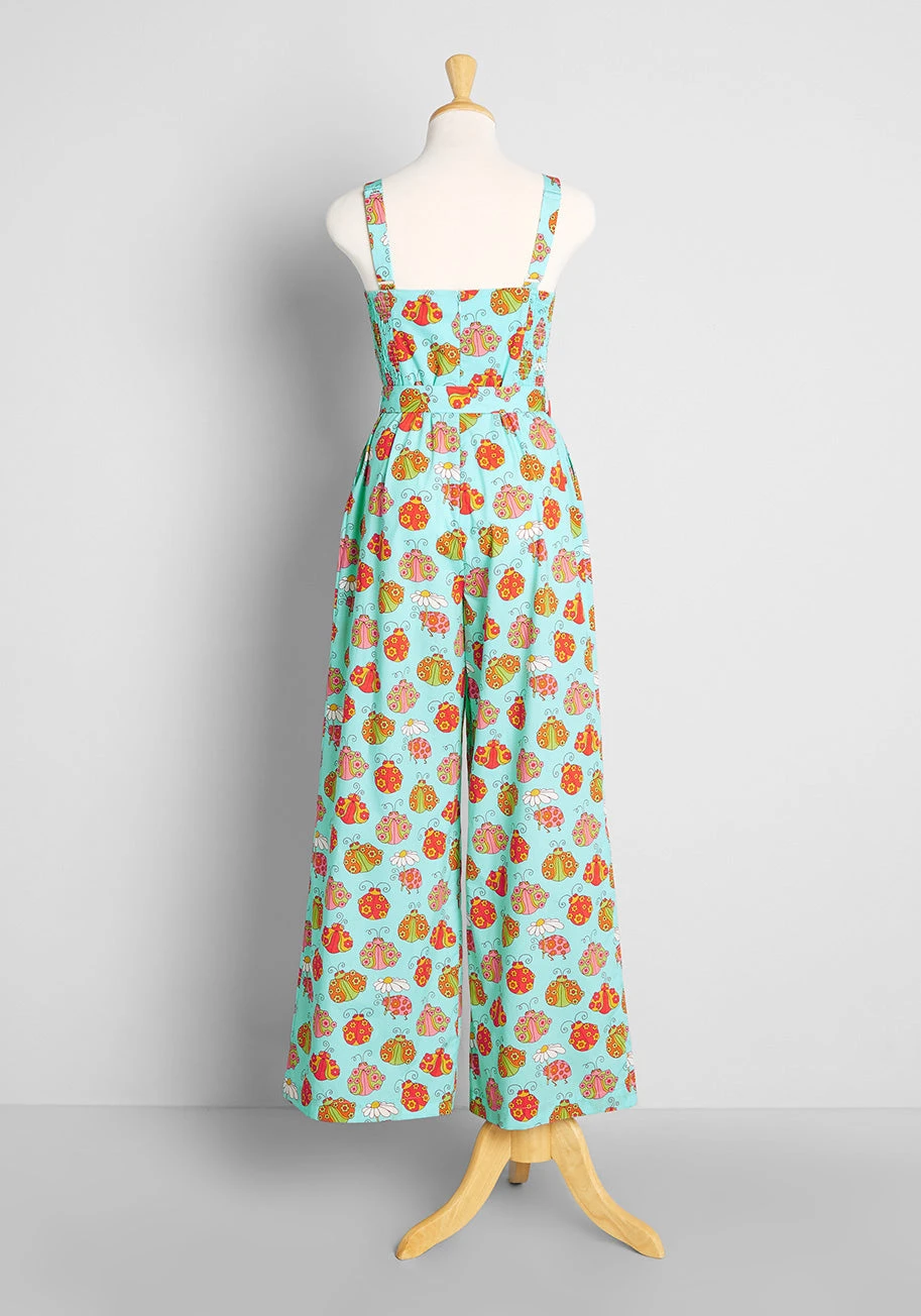 ModCloth X Marisol Muro Bugs And Kisses Wide-Leg Jumpsuit 5 ModCloth X Marisol Muro Bugs And Kisses Wide-Leg Jumpsuit - Image 3