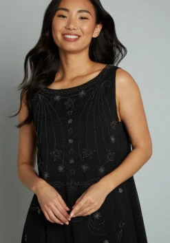 Leave Them Starstruck Shift Dress -ModCloth fc85937e26e6869aa34ac59429aeb187