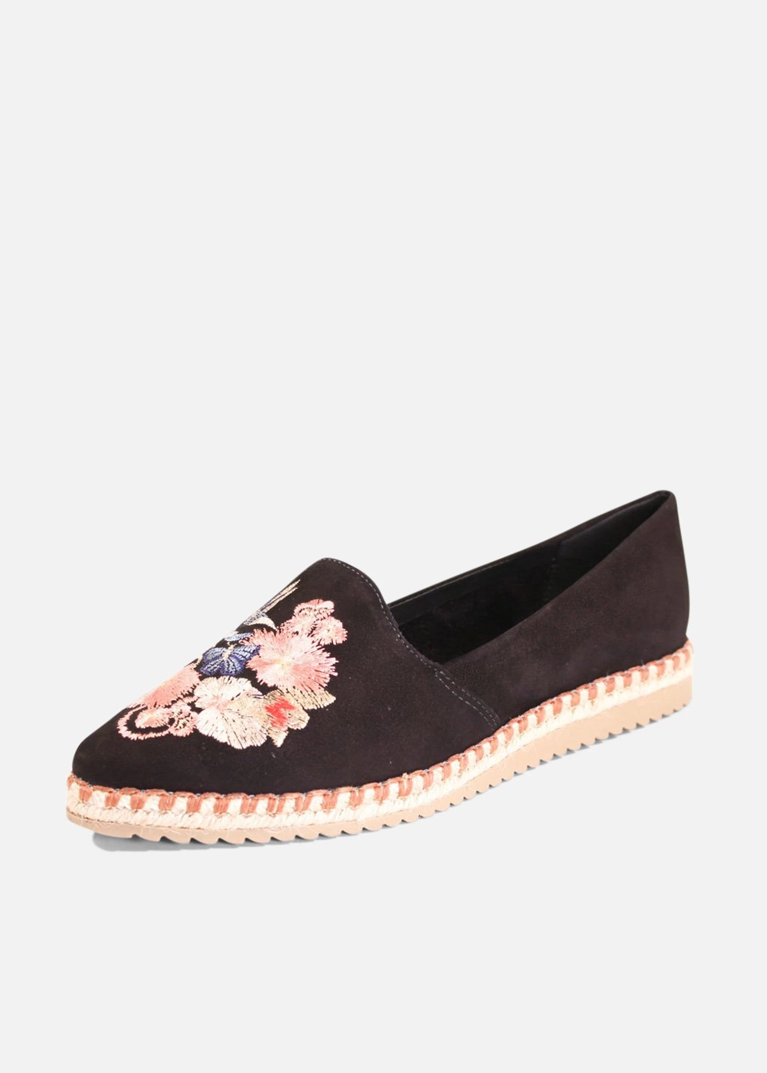 Sutton Suede Embroidered Espadrille 3 Sutton Suede Embroidered Espadrille